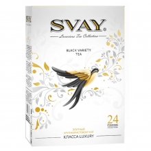 Чай ассорти Svay Black Variety Swallow,  24 пирамидки по 2,5гр