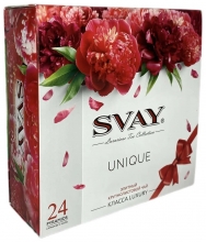 Чай Svay Unique 24 пирамидки (12шт по 2,5гр и 12шт по 2гр)