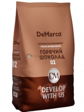 DeMarco Напиток растворимый 02 (гранулировнный) Горячий шоколад, 1кг