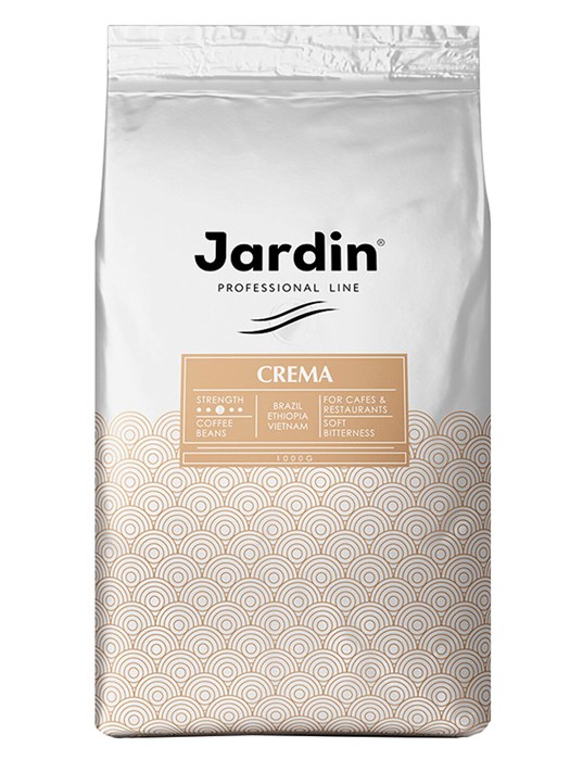Кофе в зернах Jardin Крема, 1 кг, вакуумная упаковка 000210