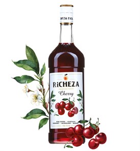 Сироп RICHEZA Вишня стекло (1л) 000726