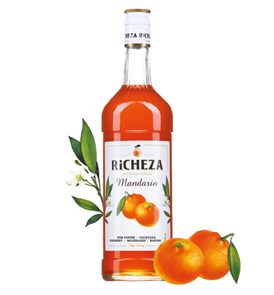 Сироп RICHEZA Мандарин стекло (1л) 003378