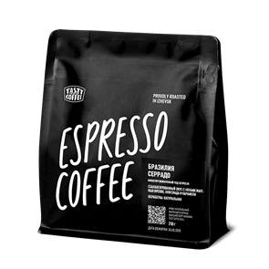 Tasty Coffee Бразилия Серрадо кофе в зернах 250 г 003468