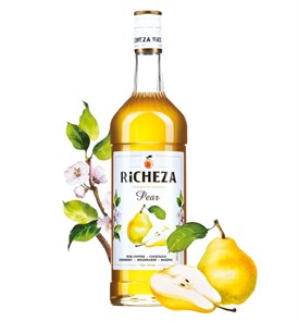 Сироп RICHEZA Груша стекло (1л) 003375