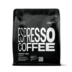 Tasty Coffee Эфиопия Гуджи 250 г, вакуумная упаковка 006251