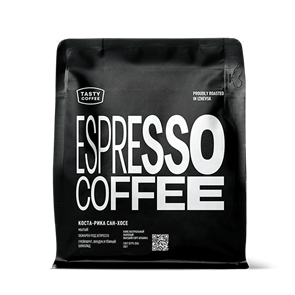 Tasty Coffee Коста-Рика Сан Хосе 250 г, вакуумная упаковка 006233