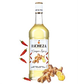Сироп RICHEZA Имбирь Спайс стекло (1л) HRYcbLENhAn8MzZqiXE2a2
